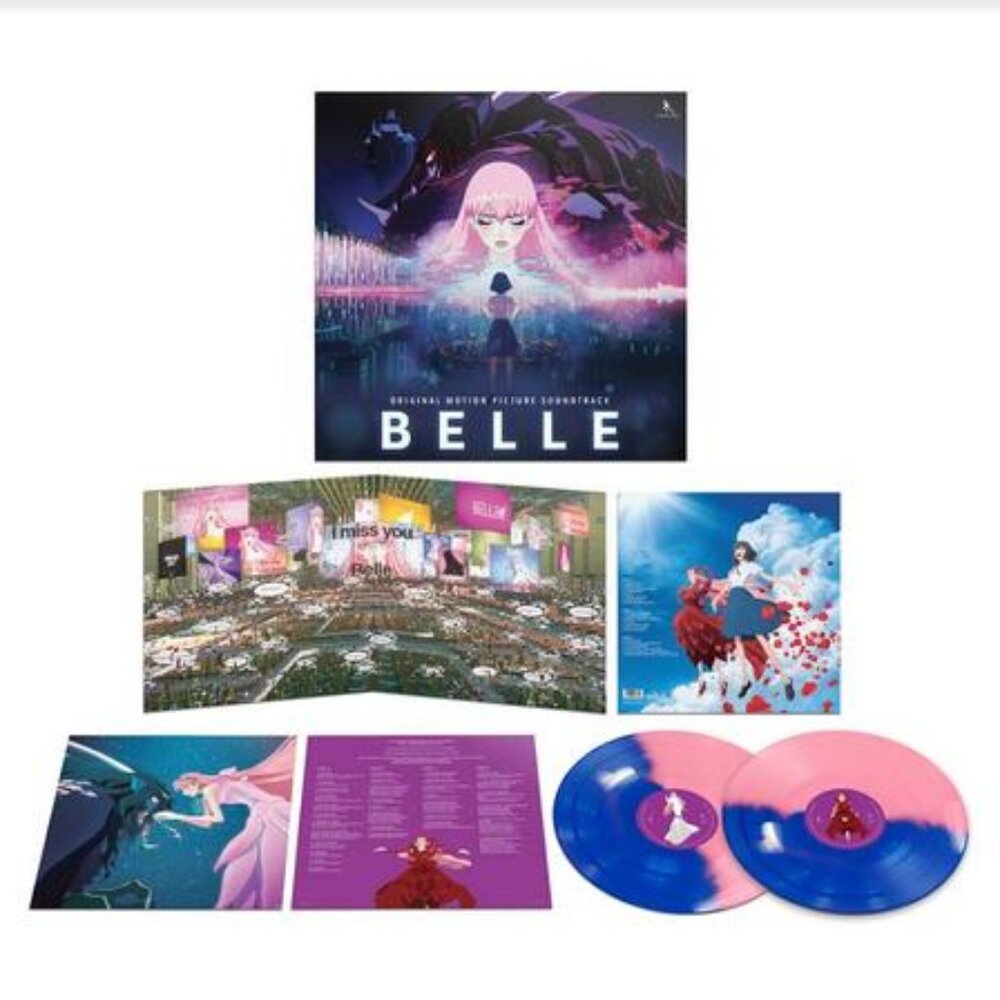 Belle Soundtrack 2-LP ~ Pop Sensation Edition Pink & Blue Split ~ New/Sealed!